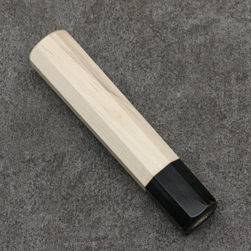 Aoki Hamono For Mioroshi Deba  Magnolia  (Ferrule: Water Buffalo Horn) Handle 180mm - Japannywholesale