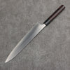 Shungo Ogata SG2 Migaki Finished Sujihiki  240mm Rosewood (Ferrule: Black Pakka Wood) Handle - Japannywholesale