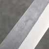 Seisuke Blue Steel No.2 Black Finished Kiritsuke Gyuto  240mm Purpleheart (Ferrule: Oak) Handle - Japannywholesale