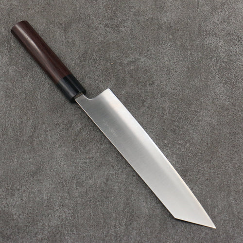 Seisuke Blue Super Kiritsuke Gyuto  210mm Rosewood (Ferrule: Black Pakka Wood) Handle - Japannywholesale