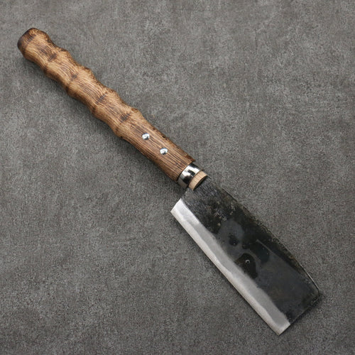 Sakai Takayuki Carbon steel Black Finished Machete (Without guard)  Natural wood Handle 150mm - Japannywholesale