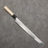 Kikuzuki Silver Steel No.3 Bokashi Sakimaru Takohiki  300mm Magnolia Handle - Japannywholesale