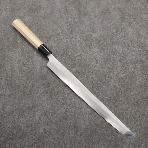 Kikuzuki Silver Steel No.3 Bokashi Sakimaru Takohiki  300mm Magnolia Handle - Japannywholesale