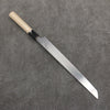 Kikuzuki Silver Steel No.3 Bokashi Sakimaru Takohiki  300mm Magnolia Handle - Japannywholesale