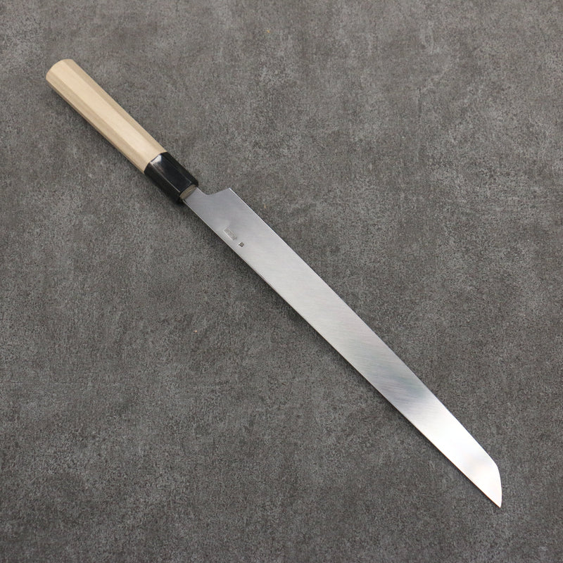 Kikuzuki Silver Steel No.3 Bokashi Sakimaru Takohiki  300mm Magnolia Handle - Japannywholesale