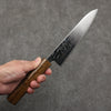 Seisuke VG10 Mirrored Finish Damascus Gyuto  180mm Oak Handle - Japannywholesale