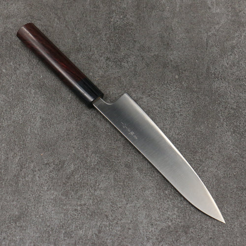 Seisuke Blue Super Gyuto  180mm Rosewood (Ferrule: Black Pakka Wood) Handle - Japannywholesale