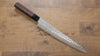 Seisuke AUS10 45 Layer Damascus Sujihiki  240mm Shitan Handle - Japannywholesale