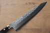 Takamura Knives VG10 Hammered Gyuto  210mm Black Pakka wood Handle - Japannywholesale