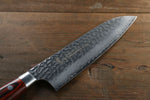 Sakai Takayuki VG10 33 Layer Damascus Santoku 180mm Mahogany Pakka wood Handle - Japanny - Best Japanese Knife