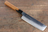 Sakai Takayuki VG10 33 Layer Damascus Nakiri  160mm Live oak Lacquered (Kokushin) Handle - Japannywholesale