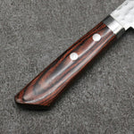 Seisuke VG1 Hammered Small Santoku Japanese Knife 135mm Mahogany Handle - Japannywholesale