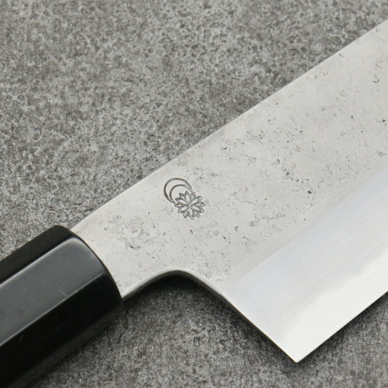 Kikuzuki White Steel No.2 Nashiji Gyuto Japanese Knife 240mm Magnolia Handle - Japannywholesale