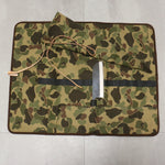 West Japan Tools Knife roll with 6 pockets Cloth Camouflage  640mm x 510mm - Japannywholesale