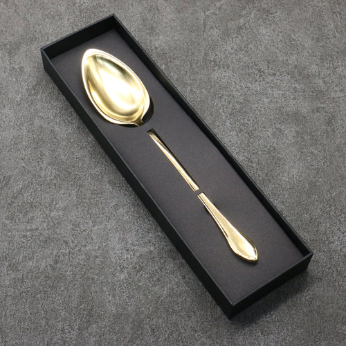 Gestura Gold metal Spoon  235mm - Japannywholesale