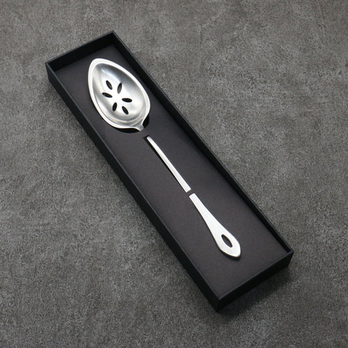 Gestura Silver metal Strainer spoon  235mm - Japannywholesale