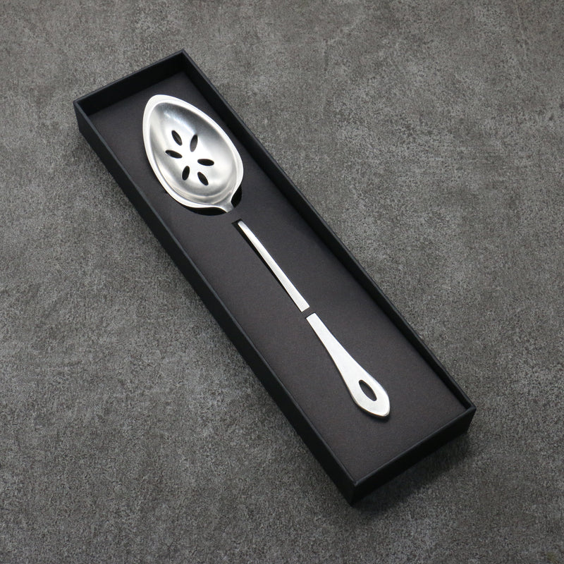 Gestura Silver metal Strainer spoon  235mm - Japannywholesale
