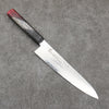 Sakai Takayuki Rinnou VG10 33 Layer Damascus Gyuto Japanese Knife 210mm Red Lacquered Handle - Japannywholesale