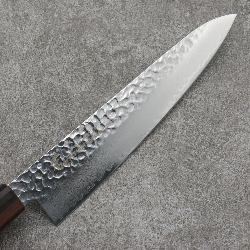 Sakai Takayuki VG10 33 Layer Damascus Gyuto Japanese Knife 210mm Mountain cherry (12 sided) Handle - Japannywholesale