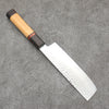 Sakai Takayuki VG10 33 Layer Damascus Nakiri Japanese Knife 170mm Mountain cherry (12 sided) Handle - Japannywholesale