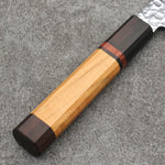 Sakai Takayuki VG10 33 Layer Damascus Santoku Japanese Knife 170mm Mountain cherry (12 sided) Handle - Japannywholesale