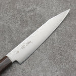 Seisuke Silver Steel No.3 Kiritsuke Petty-Utility Japanese Knife 150mm Ebony Wood Handle - Japannywholesale