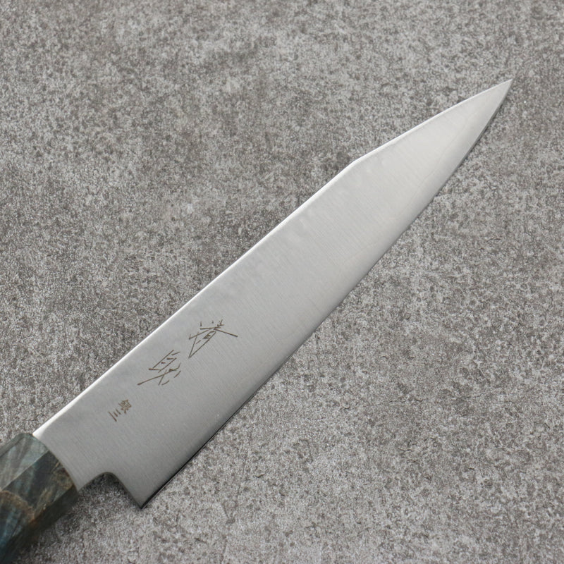 Seisuke Silver Steel No.3 Kiritsuke Petty-Utility Japanese Knife 150mm Stabilized wood Handle - Japannywholesale