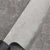 Nao Yamamoto VG10 Black Damascus Santoku Japanese Knife 165mm Shitan Handle - Japannywholesale