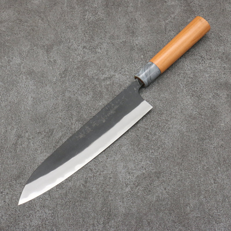 Nao Yamamoto White Steel No.2 Kurouchi Gyuto  210mm Cherry Tree Handle - Japannywholesale