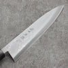 Hideo Kitaoka White Steel No.2 Damascus Mioroshi Deba Japanese Knife 210mm Shitan Handle - Japannywholesale