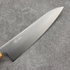 Seisuke Silver Steel No.3 Migaki Polish Finish Gyuto Japanese Knife 180mm White Oak Handle - Japannywholesale