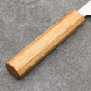 Seisuke Silver Steel No.3 Migaki Polish Finish Gyuto Japanese Knife 180mm White Oak Handle - Japannywholesale