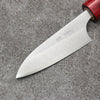 Masakage Yuki White Steel No.2 Nashiji Paring Japanese Knife 75mm Magnolia Handle - Japannywholesale