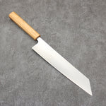 Seisuke Silver Steel No.3 Migaki Polish Finish Kiritsuke Gyuto Japanese Knife 240mm White Oak Handle - Japannywholesale