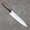 Hideo Kitaoka Blue Steel No.2 Damascus Mioroshi Deba Japanese Knife 210mm Shitan Handle - Japannywholesale