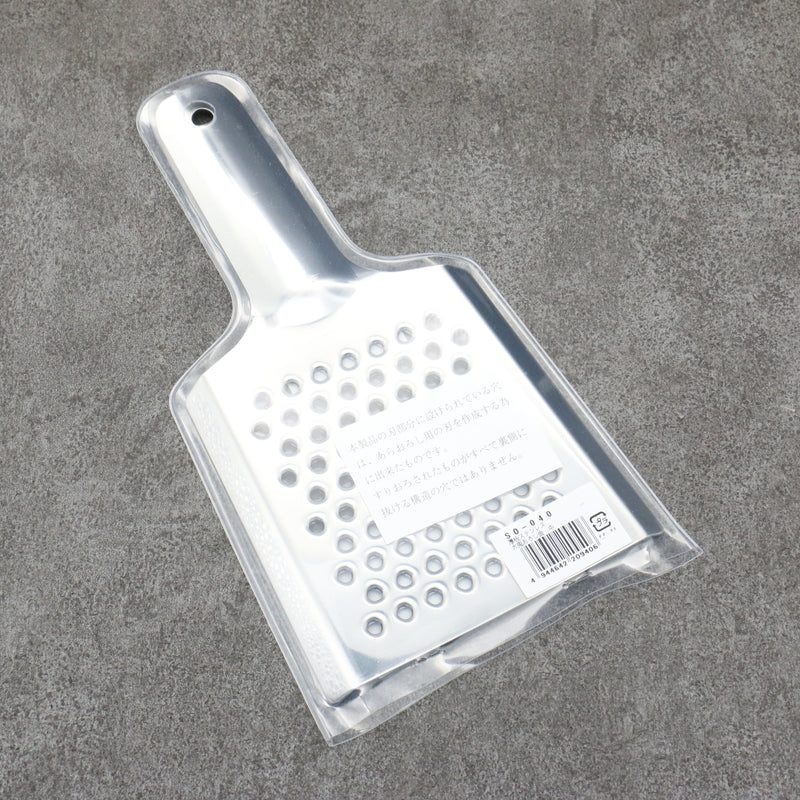 Tsuboe Big Onioroshi Grater Stainless Steel  123mm x 235mm M - Japannywholesale