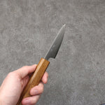 Seisuke Silver Steel No.3 Migaki Polish Finish Paring  80mm White Oak Handle - Japannywholesale