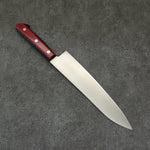 Seisuke SLD Migaki Polish Finish Gyuto  210mm Red Pakka wood Handle - Japannywholesale