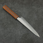 Shigeki Tanaka Majiro Silver Steel No.3 Petty-Utility  150mm Maple, Cherry, Walnut Handle - Japannywholesale