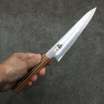 Shigeki Tanaka Majiro Silver Steel No.3 Petty-Utility  150mm Maple, Cherry, Walnut Handle - Japannywholesale