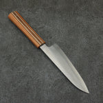 Shigeki Tanaka Majiro Silver Steel No.3 Santoku  165mm Maple, Cherry, Walnut Handle - Japannywholesale