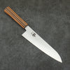 Shigeki Tanaka Majiro Silver Steel No.3 Gyuto  190mm Maple, Cherry, Walnut Handle - Japannywholesale