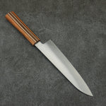 Shigeki Tanaka Majiro Silver Steel No.3 Gyuto  190mm Maple, Cherry, Walnut Handle - Japannywholesale