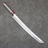 Sakai Takayuki Zangetsu Silver Steel No.3 Sakimaru Yanagiba  330mm Stabilized wood Handle with Sheath - Japannywholesale