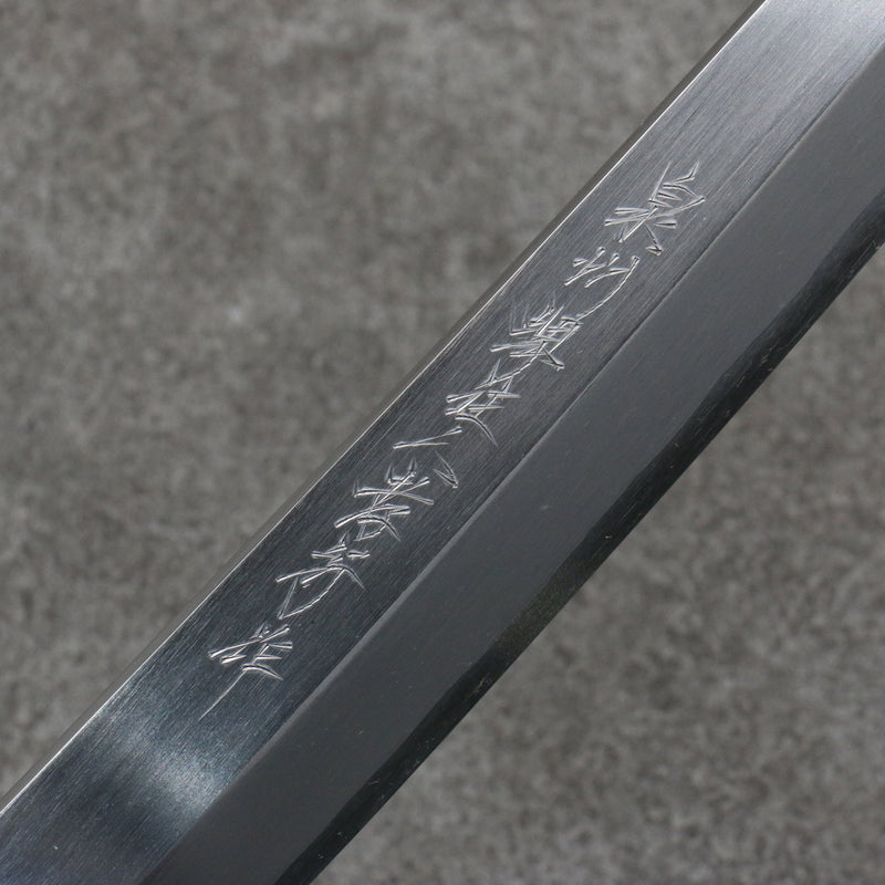 Sakai Takayuki Zangetsu Silver Steel No.3 Sakimaru Yanagiba  330mm Stabilized wood Handle with Sheath - Japannywholesale