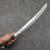 Sakai Takayuki Zangetsu Silver Steel No.3 Sakimaru Yanagiba  330mm Stabilized wood Handle with Sheath - Japannywholesale