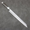 Sakai Takayuki Byakko White Steel No.1 Kiritsuke Yanagiba  300mm Stabilized wood Handle with Sheath - Japannywholesale