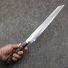 Sakai Takayuki Byakko White Steel No.1 Kiritsuke Yanagiba  300mm Stabilized wood Handle with Sheath - Japannywholesale