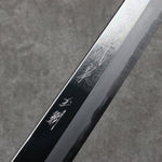 Tessen by Tanaka Tamahagane Sakimaru Yanagiba  315mm Ebony Wood Handle with Sheath - Japannywholesale