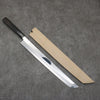 Tessen by Tanaka Tamahagane Sakimaru Yanagiba  315mm Ebony Wood Handle with Sheath - Japannywholesale